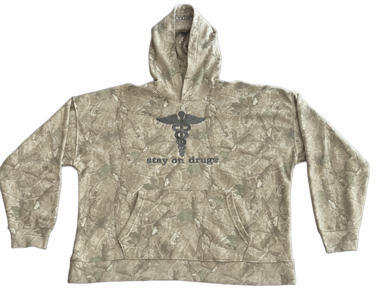 STAY ON DRUGS™ CAMO HOODIE